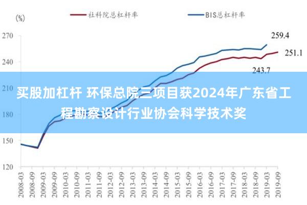 买股加杠杆 环保总院三项目获2024年广东省工程勘察设计行业协会科学技术奖