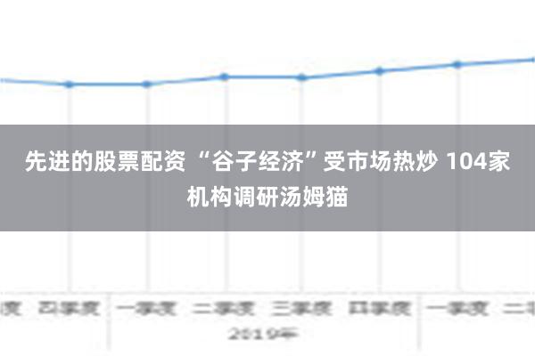 先进的股票配资 “谷子经济”受市场热炒 104家机构调研汤姆猫